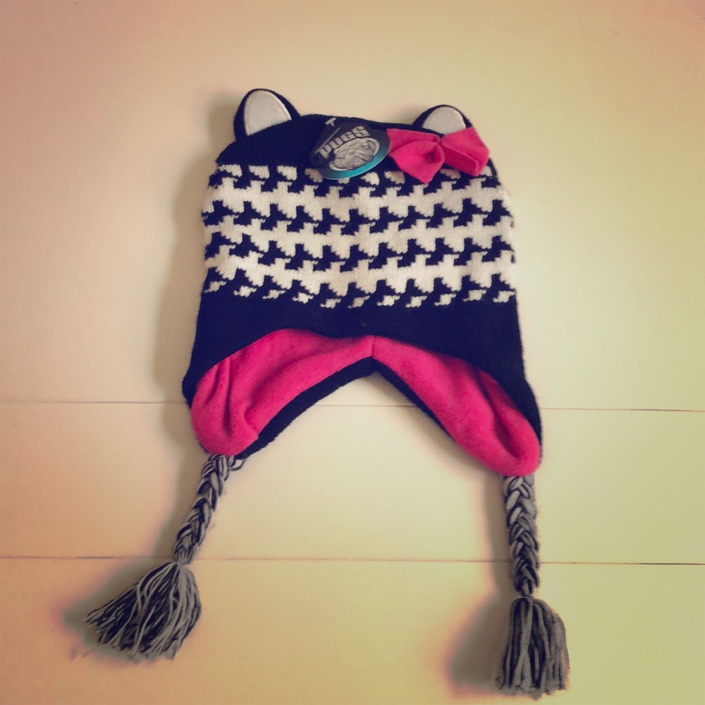NWOT pugs winter hat